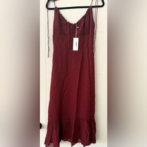 Reformation Embry Midi Dress. Size M